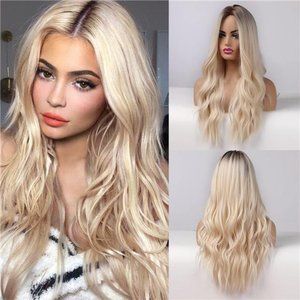 𝅺NATURAL Hair Synthetic Heat Resistant Blonde 03